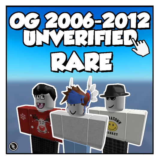 ROBLOX 2006-2012 Account | Join Date Guaranteed | No Items Included