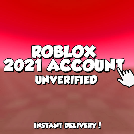 ROBLOX 2021 Account | Join Date Guaranteed | No Items Included