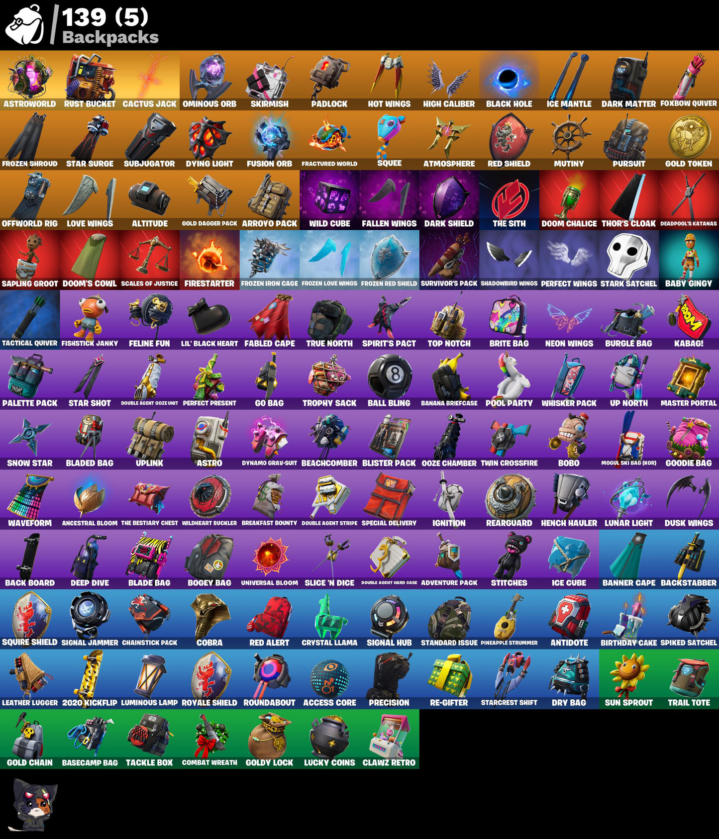 [PC/XBOX/PSN] 166 Skins | Sparkle Specialist | The Reaper | Blue Squire | Royale Knight | Travis Scott | Astro Jack | Merry Mint Axe | Floss | Mako