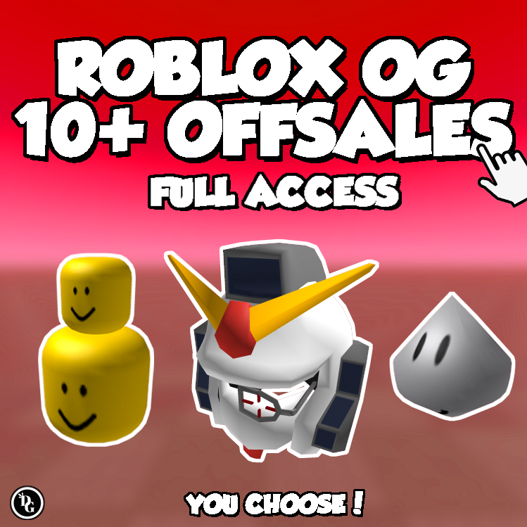 ROBLOX 2006-2014 Account | 10+ Offsales / Limiteds Guaranteed | Full Access