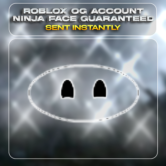 ROBLOX OG Account | Ninja Face Guaranteed | With Other Offsale Items | OG 2008-2014 Join Date | No Robux Included