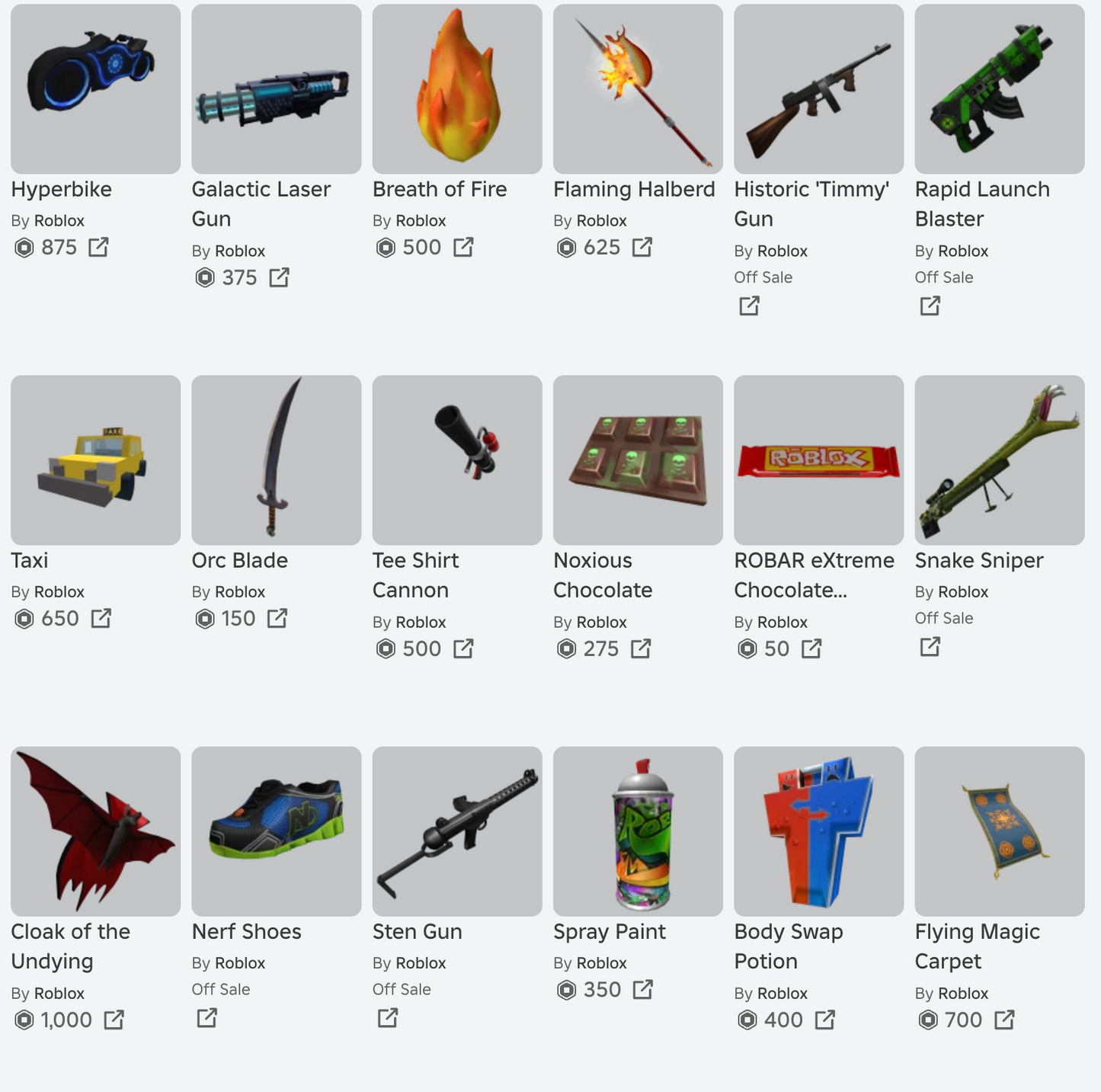 Roblox 2012 Account | Candy Cane Antlers Guaranteed | With Other Offsale Items | OG 2012 Join Date | No Robux Included