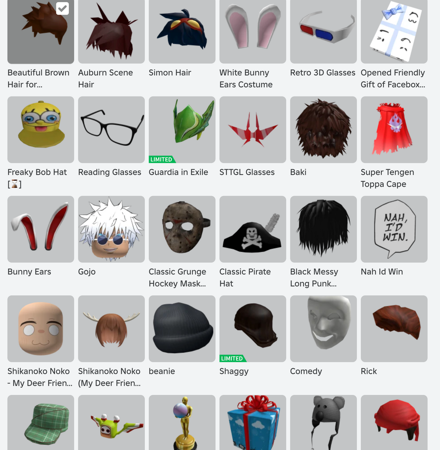 ROBLOX 2010 Account | 20+ Offsales/Limiteds | Epic Face + Flat Top Head + Red Headband | 4,000+ Robux SPENT | Rare Items | Stacked