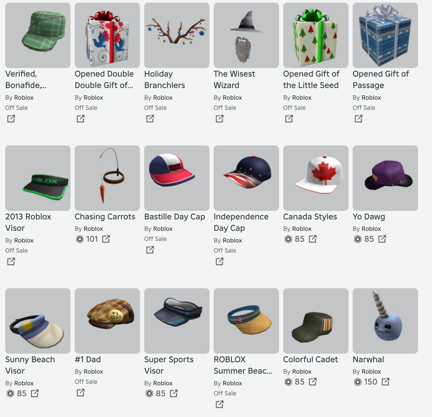 ROBLOX 2010 Account | 132+ Offsales/Limiteds | Classic Pumpkin + Headstack + Erik Cassels Hat + iBot Bundle | 20,000+ Robux SPENT | Stacked