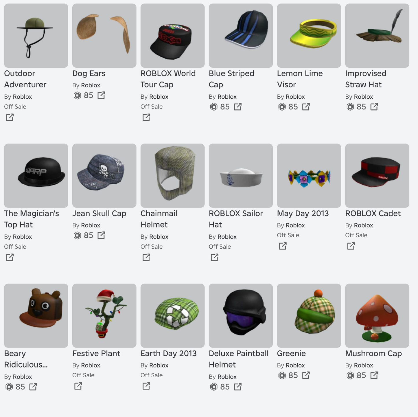 ROBLOX 2010 Account | 132+ Offsales/Limiteds | Classic Pumpkin + Headstack + Erik Cassels Hat + iBot Bundle | 20,000+ Robux SPENT | Stacked