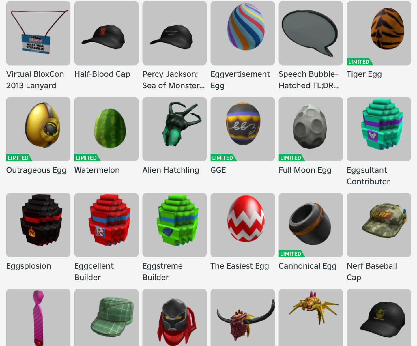 ROBLOX 2011 Account | 109+ Offsales/Limiteds | Merrywrath + Classic Pumpkin + Tix BowTie | 40,000+ Robux SPENT | Rare Items