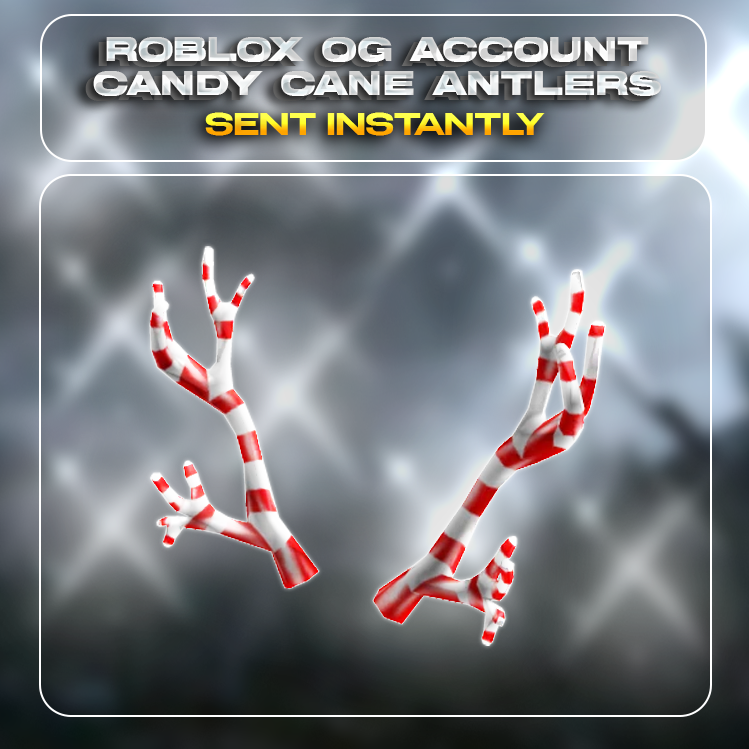 Roblox 2012 Account | Candy Cane Antlers Guaranteed | With Other Offsale Items | OG 2012 Join Date | No Robux Included