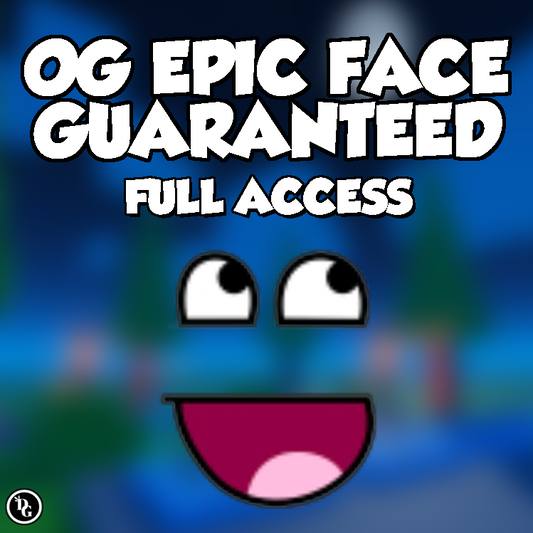 ROBLOX Epic Face Account + Offsales & Limited Items | Full Access